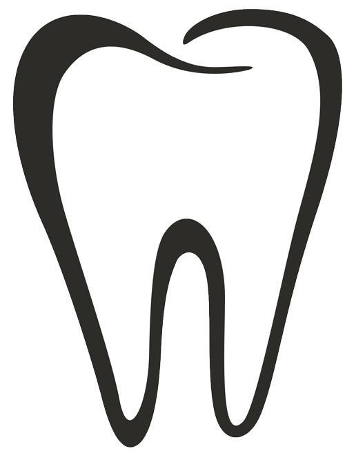 tooth clipart black and white - photo #45